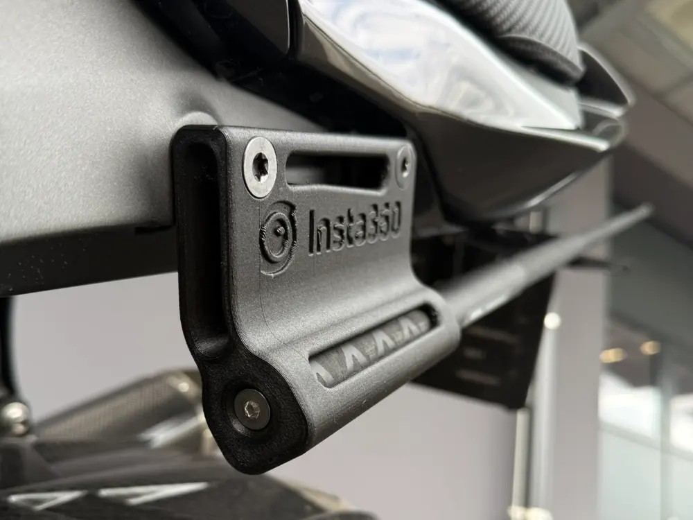 Insta360 Invisible Action Selfie Stick Bike Mount by Veracon Engineering