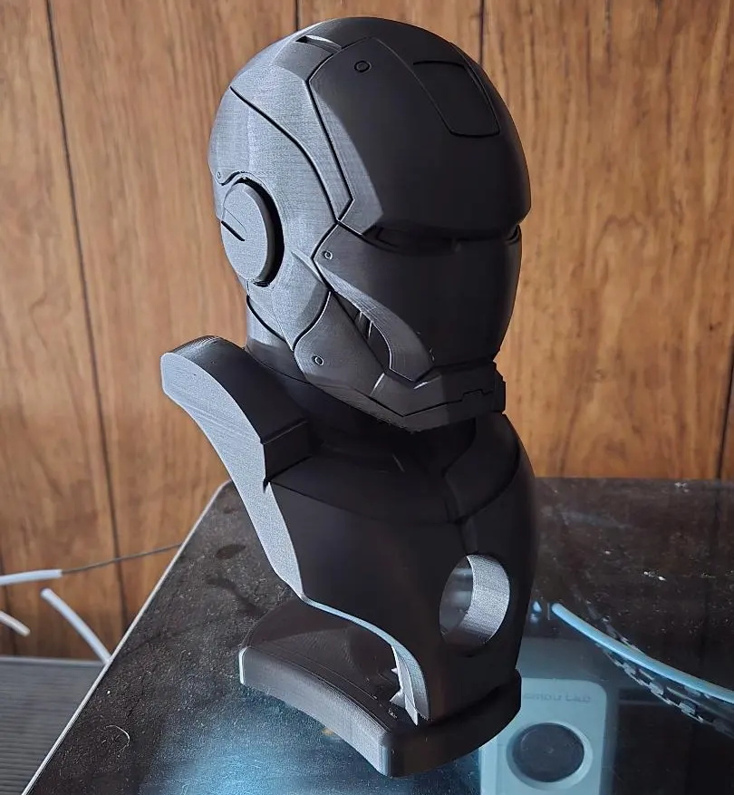 Iron Man Bust by Timbopolous