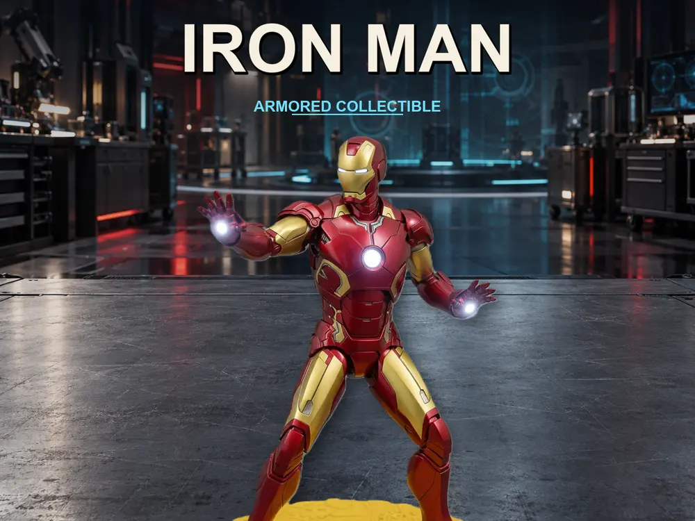 Iron Man Figure by AbbiFede