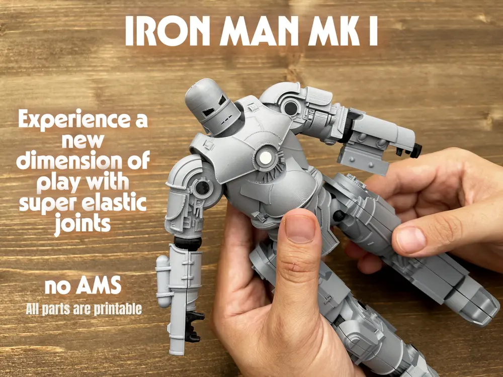 Iron Man MK I Figure by EngineerForge