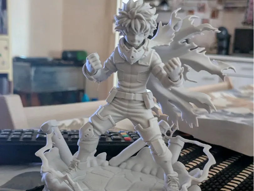 Izuku Midoriya Figure (My Hero Academia) by 3D RayKyros