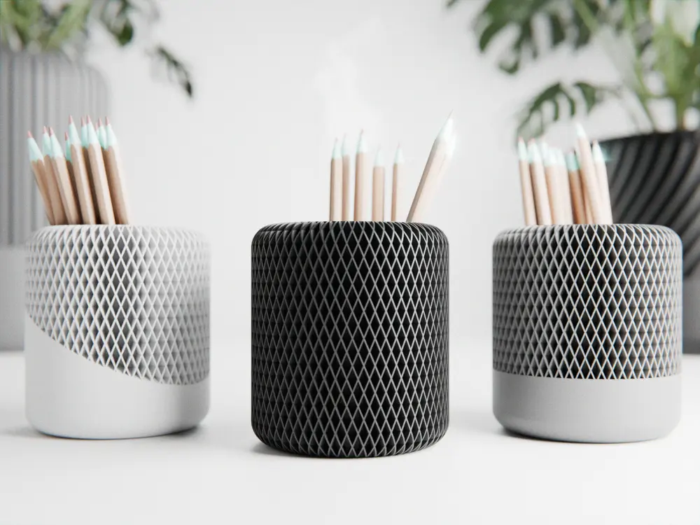 Japandi Pencil Holder by S.Corp.
