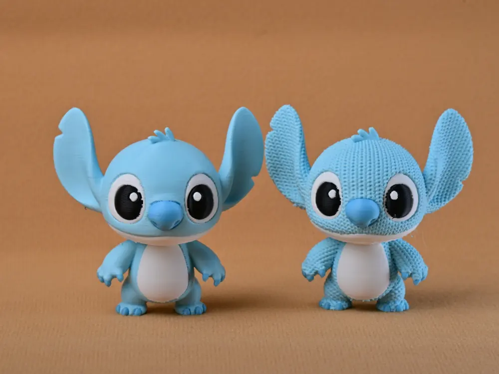 Knitted Stitch Figure by Hatya