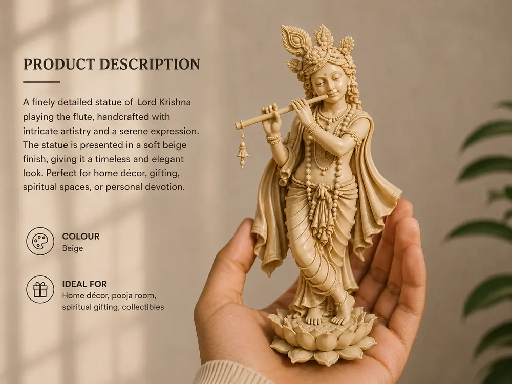 Krishna Figure by CreationBloop