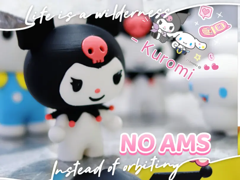 Kuromi Dark Figure (Sanrio) by Beyond-3D