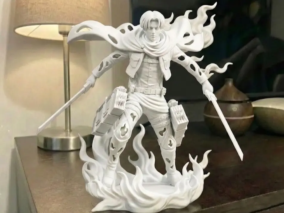 Levi Ackerman Figure by Clean Studio