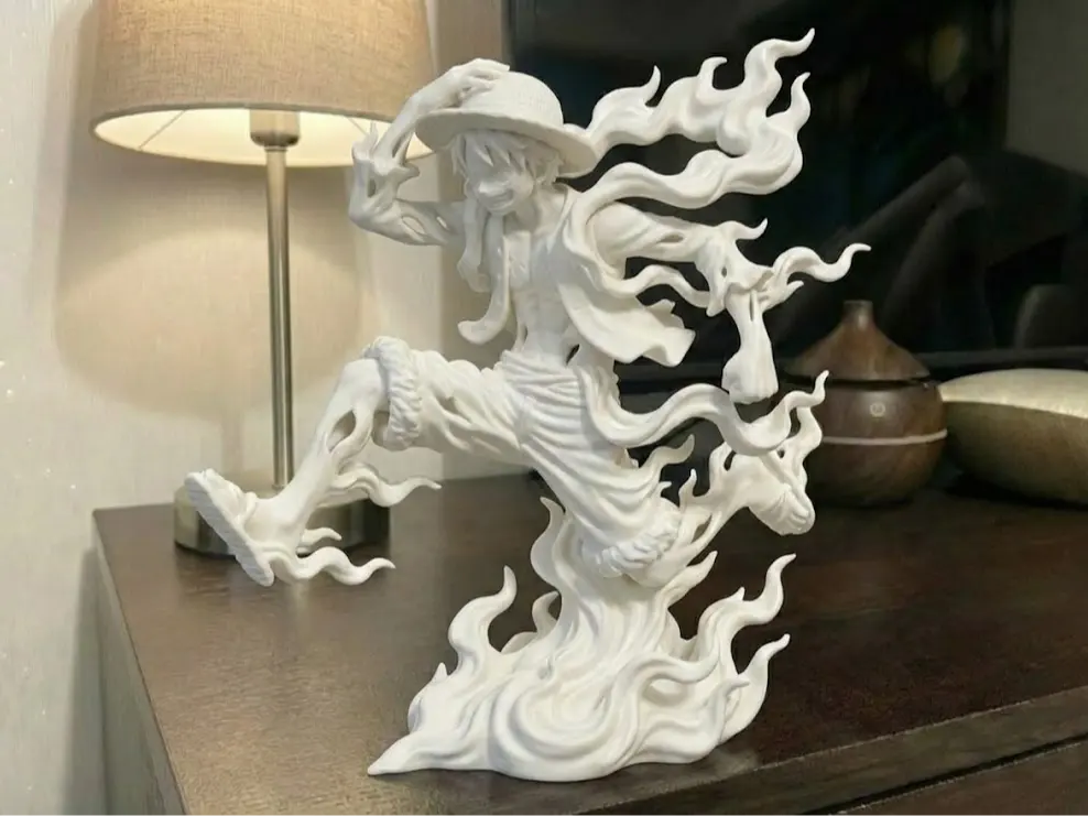 Luffy Battle Statue (One Piece) by Clean Studio