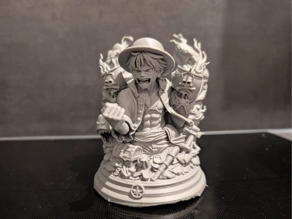 Luffy Dio/bust by kawakippie
