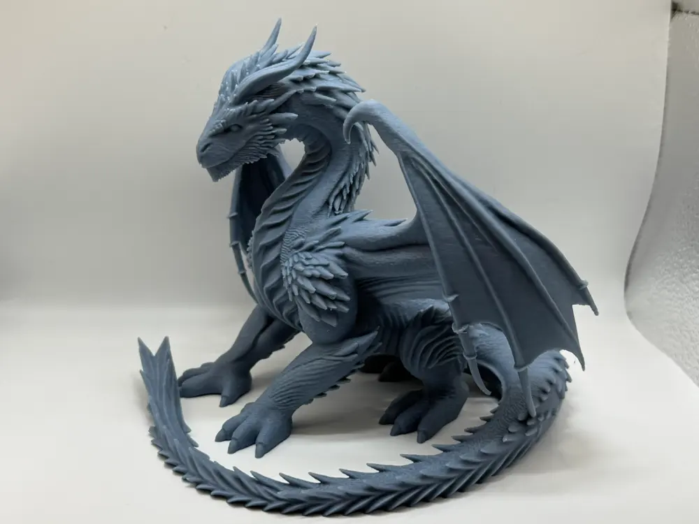 Majestic Dragon Figurine by Mysstra3Dart