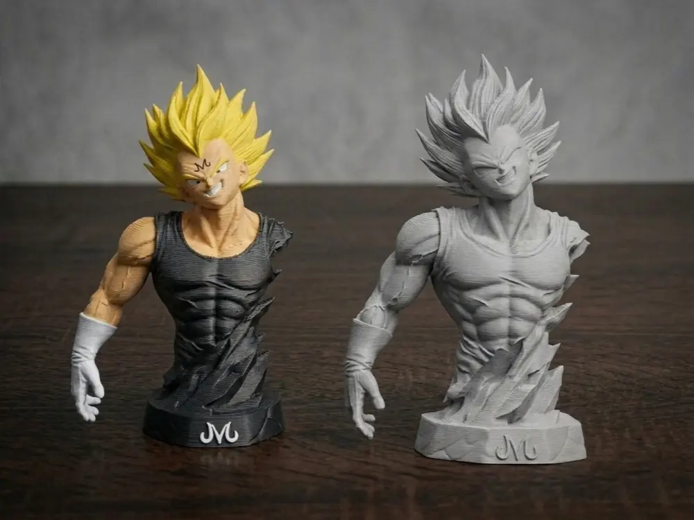 Majin Vegeta Sculpture by Dario