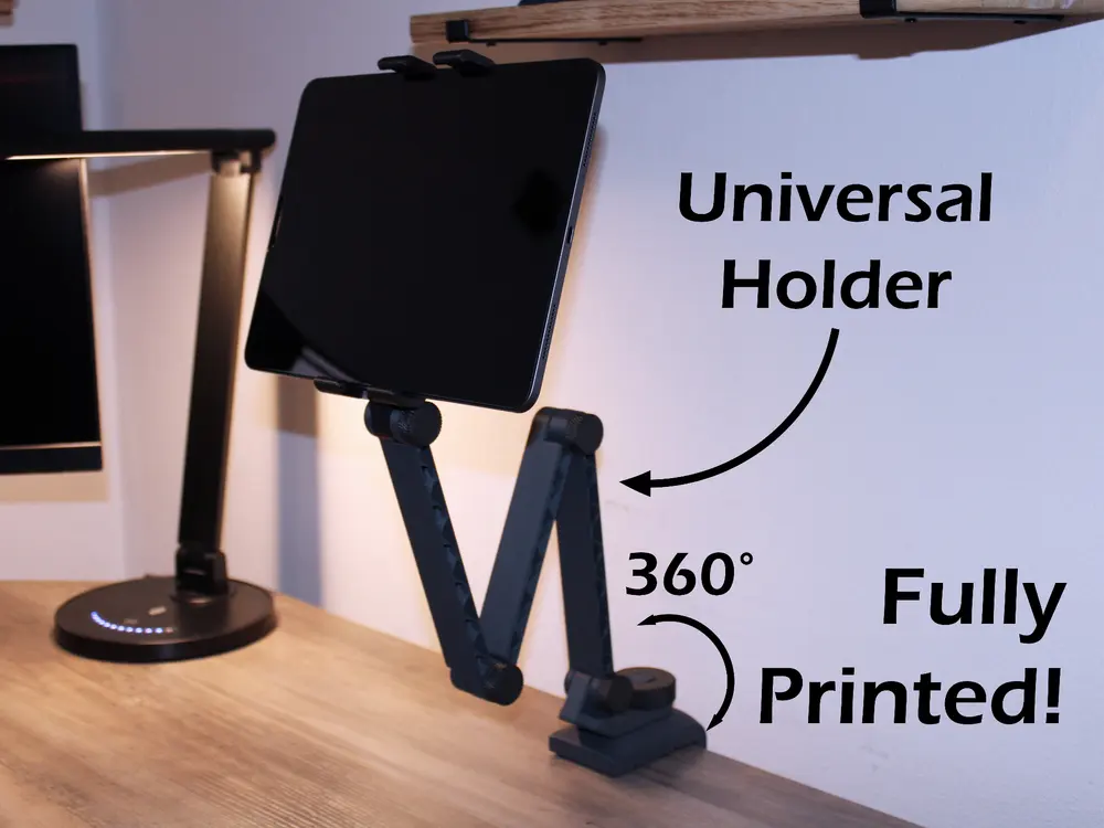 Mechanical Arm Holder Stand for Tablet/Phone by Franken 3D