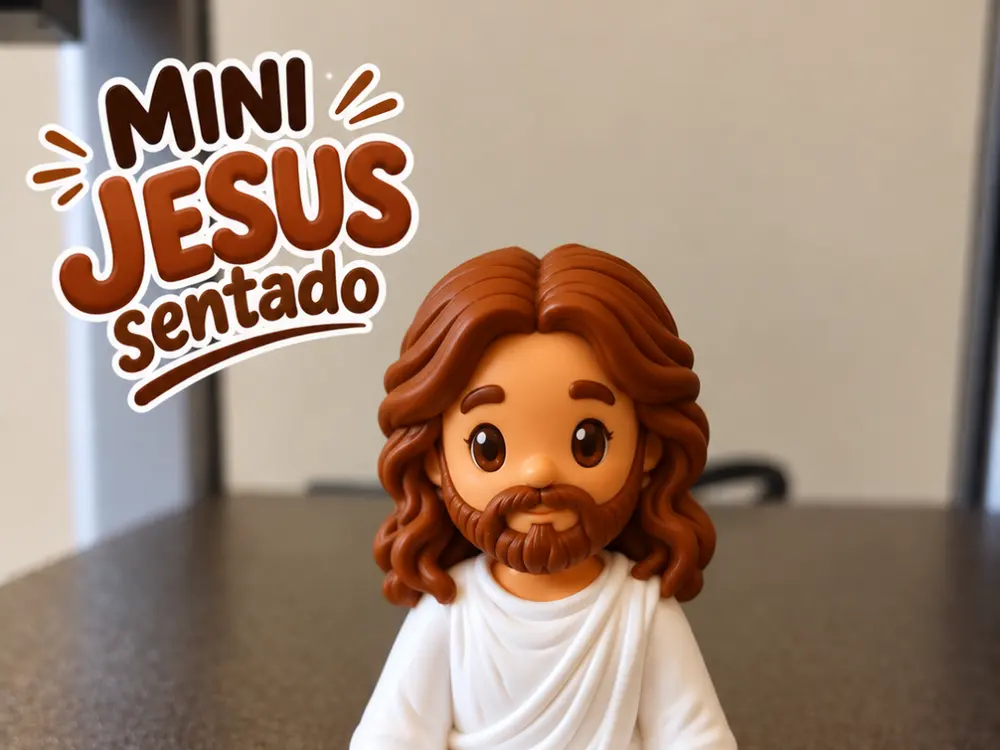 Mini Seated Jesus by MeshBeeLab 3d