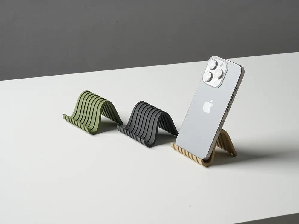 Minimalist Phone Stand by YANDO.