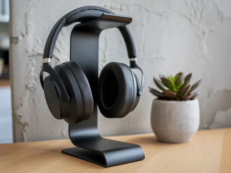 Modern Headphone Stand 01 by JAM3D l Adriana Angélico