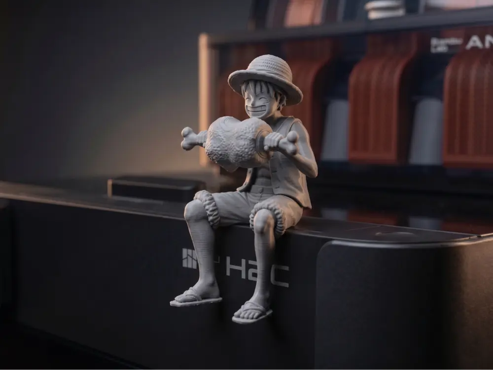 Monkey D. Luffy Shelf Sitter by Lynns