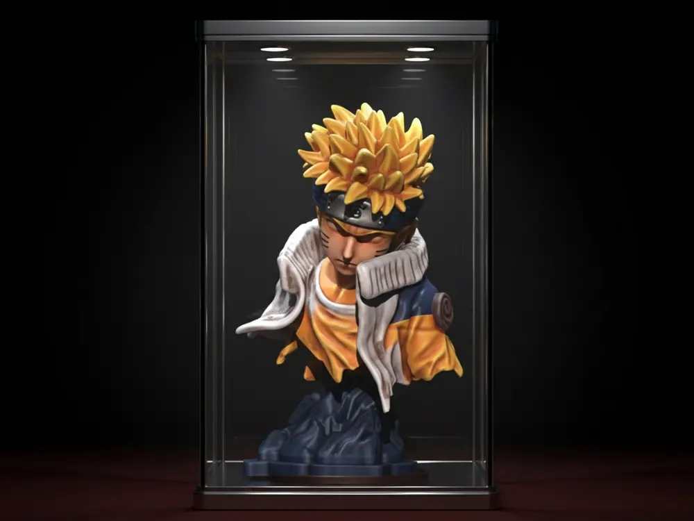 Naruto Bust by Yin3d