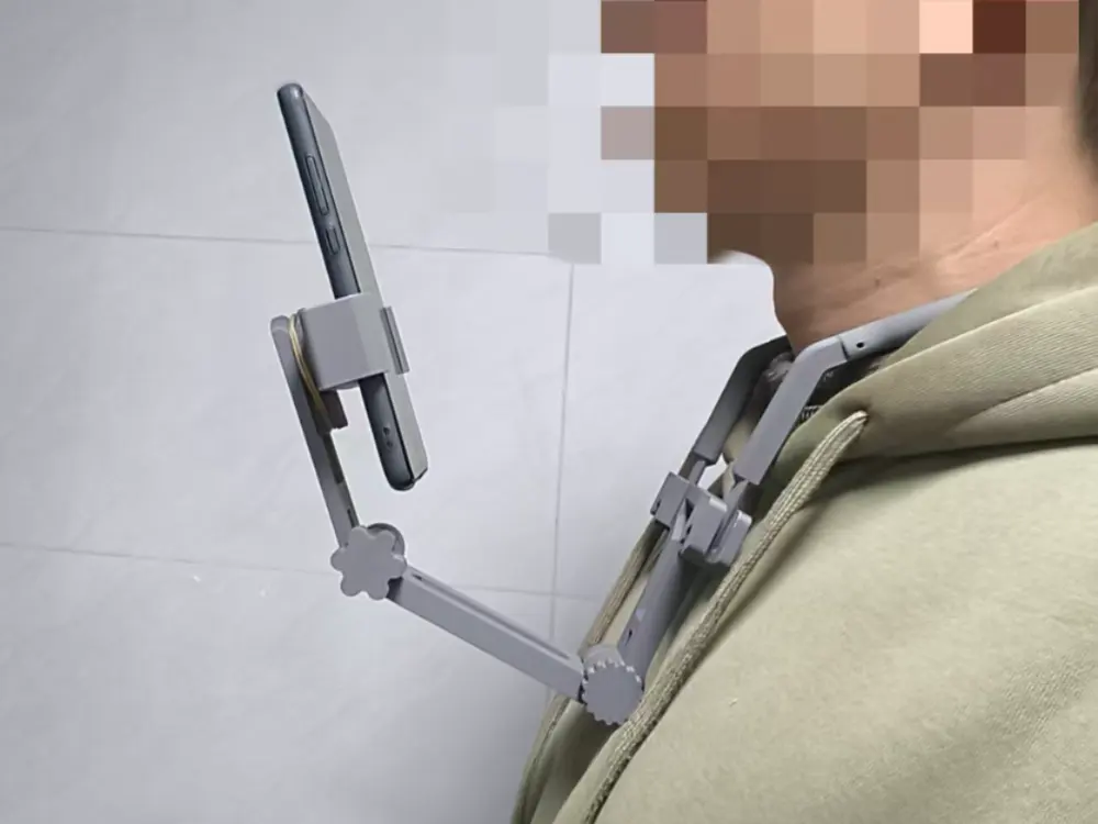 Neckband Phone Holder by hai45