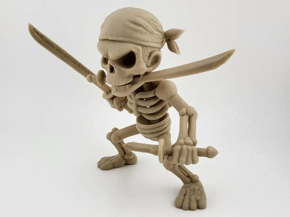 One Piece Zoro Skeleton Pirate Figure by Mad power