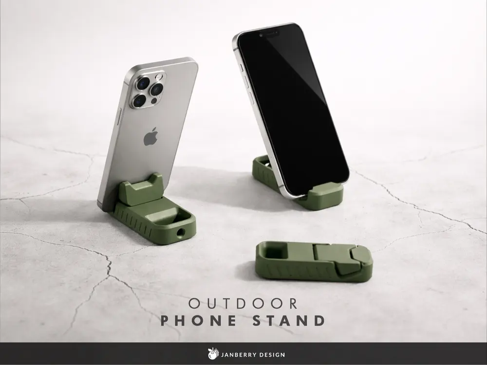 Outdoor Phone Stand by JANBERRY DESIGN
