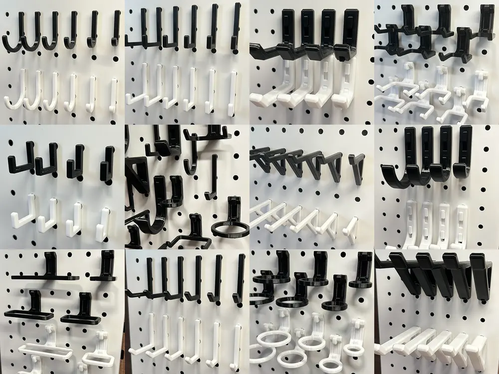 Pegboard Hooks (25 mm Pitch) by 安爷-国际版账号