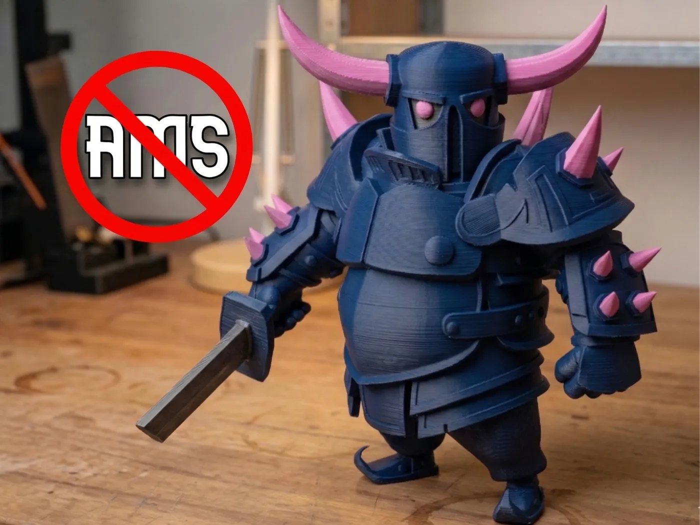 P.E.K.K.A Armoured Knight Figure by Atolyezade3d