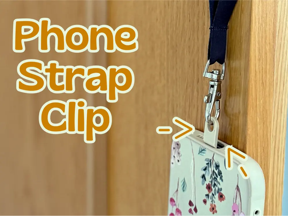 Phone Strap Clip by MakerPair