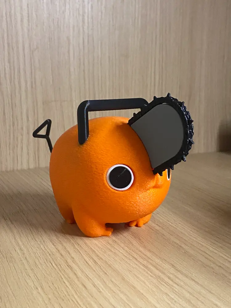 Pochita Figure (Chainsaw Man) by Skylar Xu