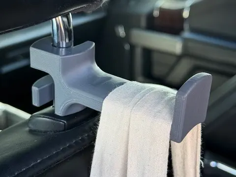 Removable Headrest Hook by Runout