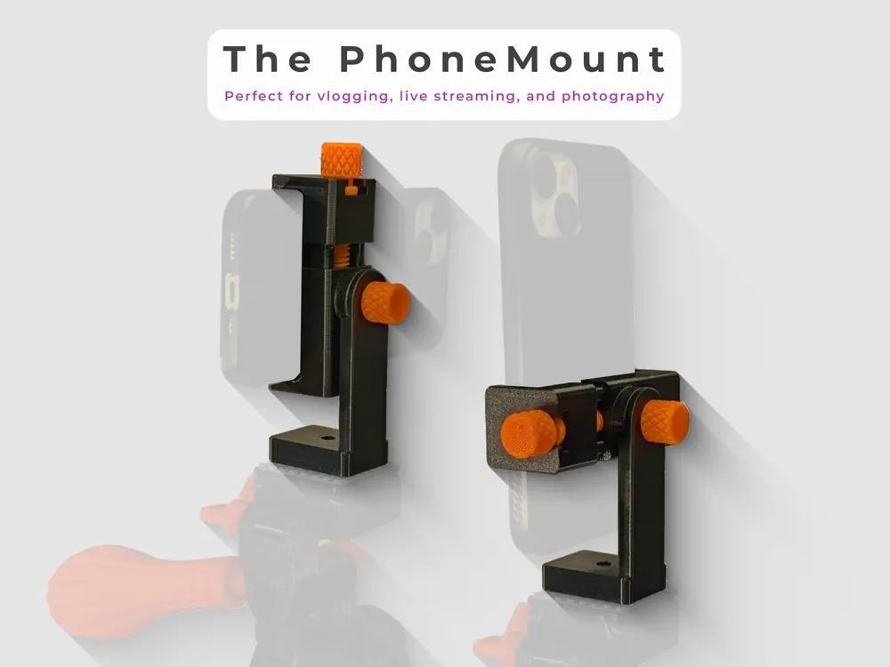 Rotating Tripod Phone Mount by exo2dus