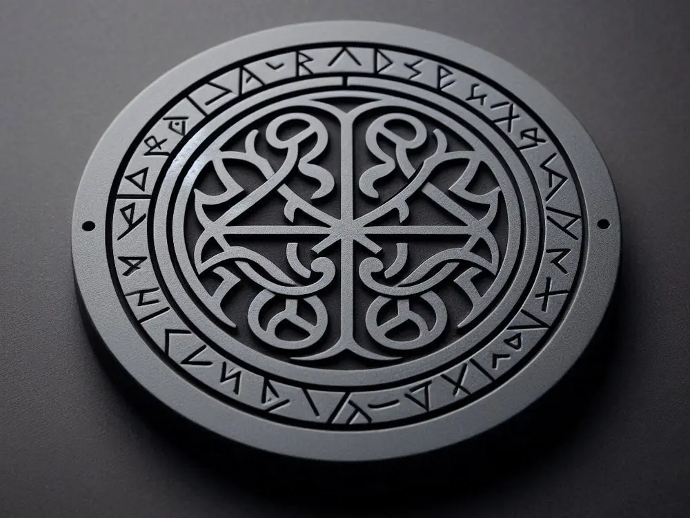 Runestone Coaster by Deltaprints