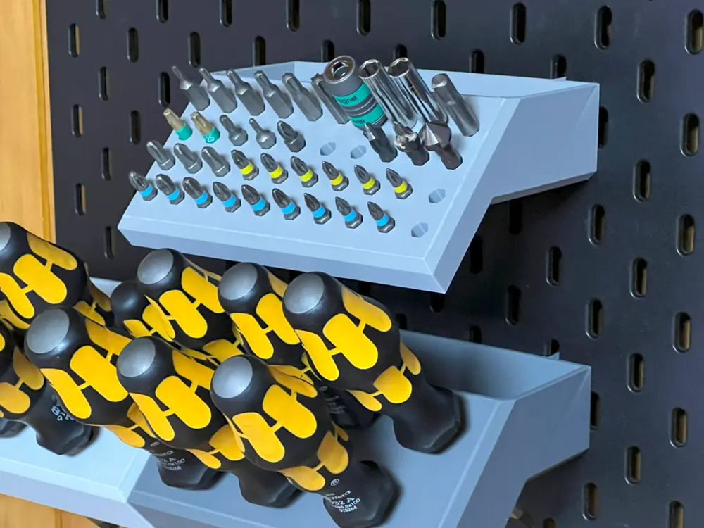 Screwdriver Bit Holder IKEA Skadis by MSThings
