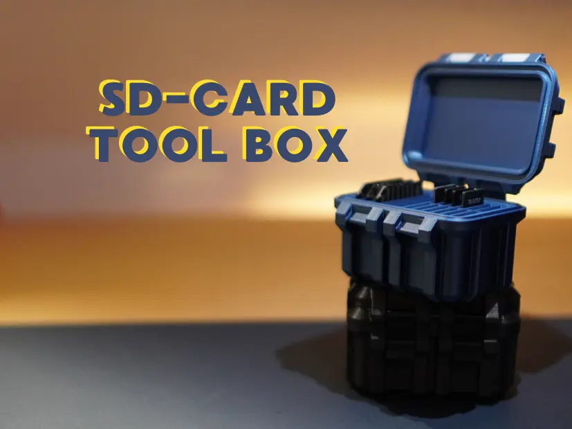 SD Card Box Tool Box by Piet