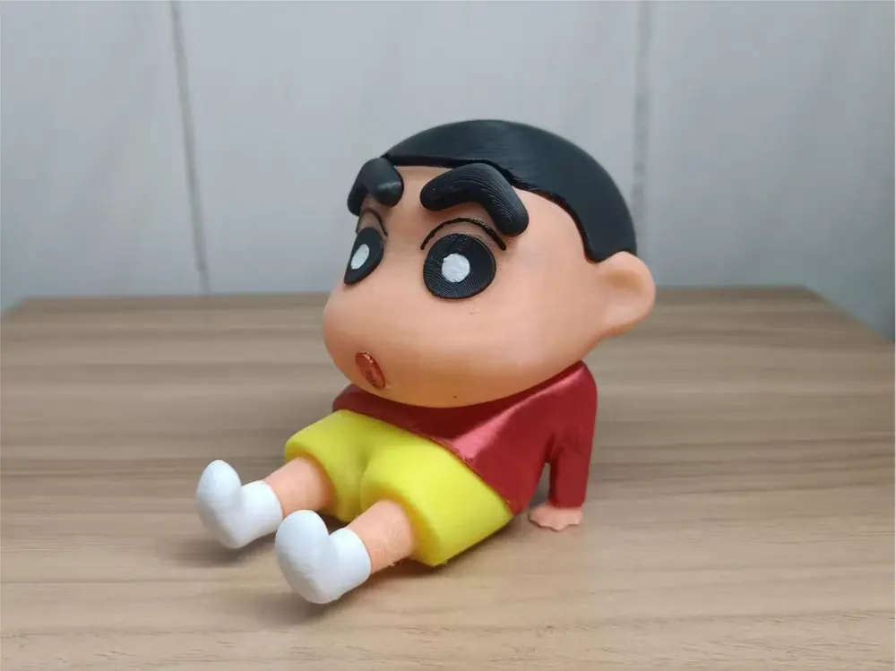 Shinchan Phone Stand by Heart Memory