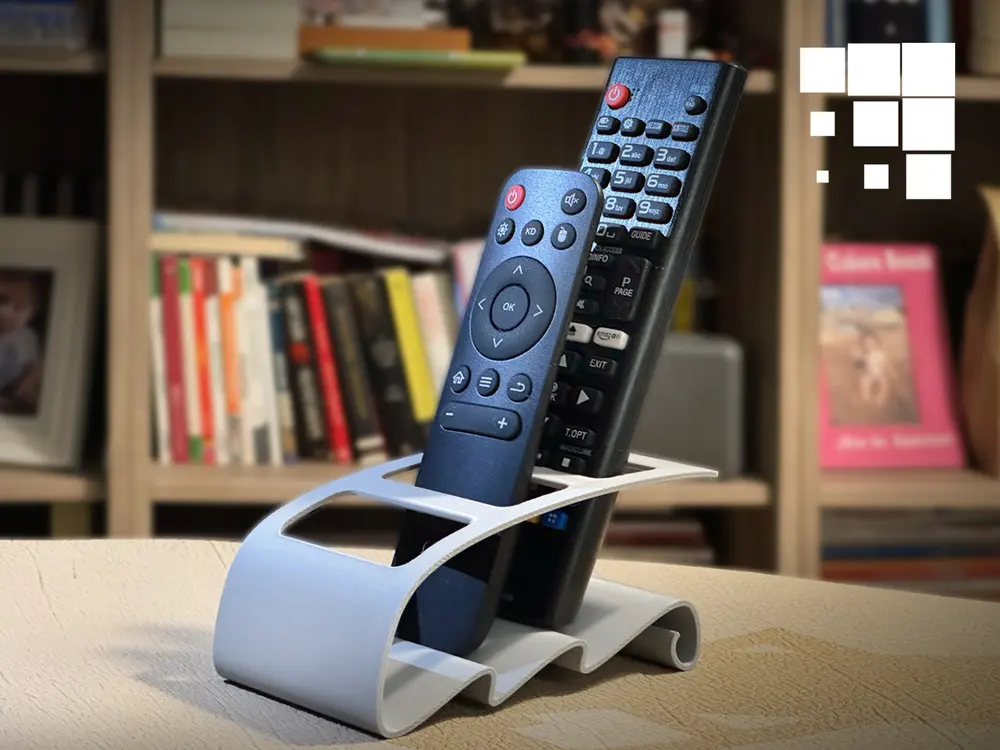 Simple Remote Holder by GENERA 3D MODEL ART