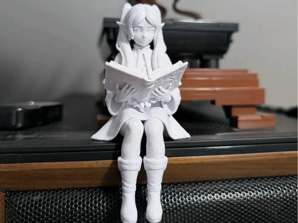 Sitting Frieren Reading Figure by Lynns