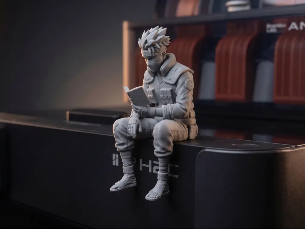Sitting Kakashi Reading Figure by Lynns