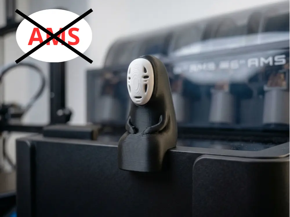Sitting No-Face Monitor Buddy by Lynns