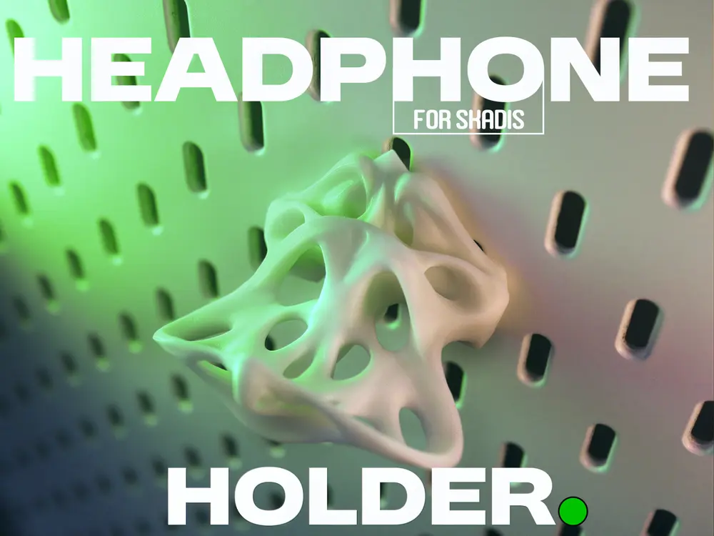 Skadis Headphone Holder (Deep) by BORSHCH