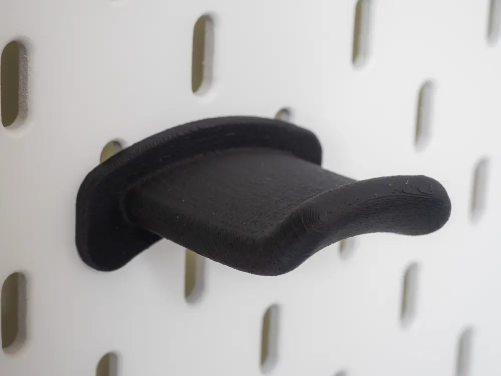 Skadis Headphone Holder by ballheadknuckle