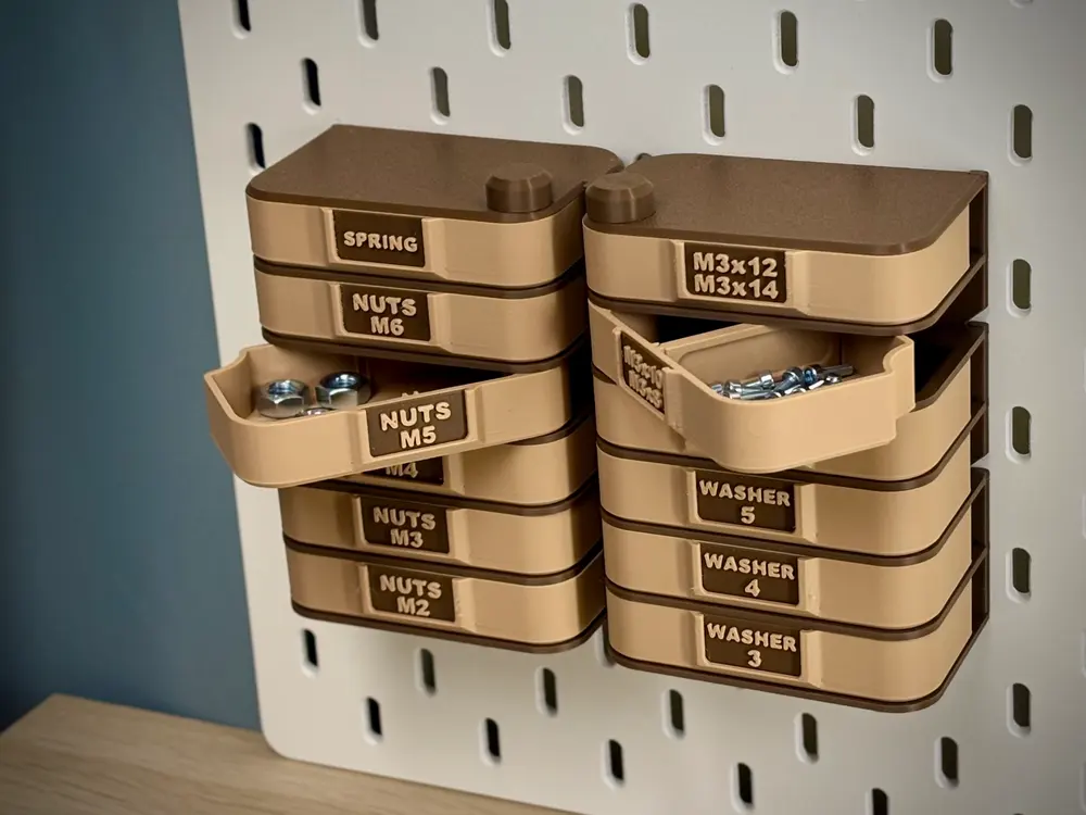 Skadis Modular Storage Organizer by Matthew Ghost