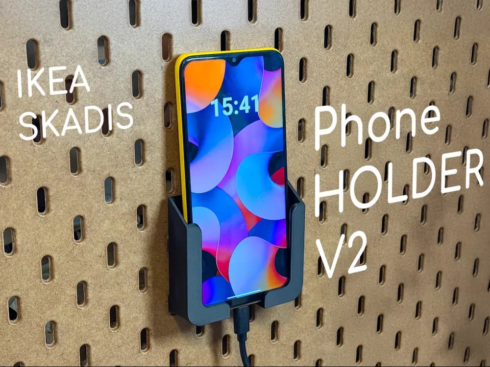 Skadis Phone Holder by Printy.Po
