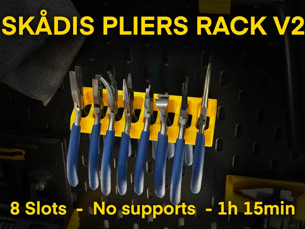 Skadis Plier Rack by SimplisticShapes