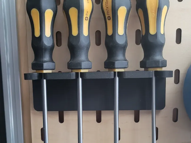 Skadis Screwdriver Mount by Robert Skinner