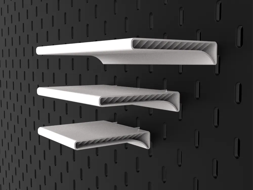 Skadis Shelf by Rinekun