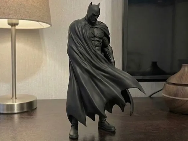 Skyscraper Vigil Dark Knight Statue by Clean Studio