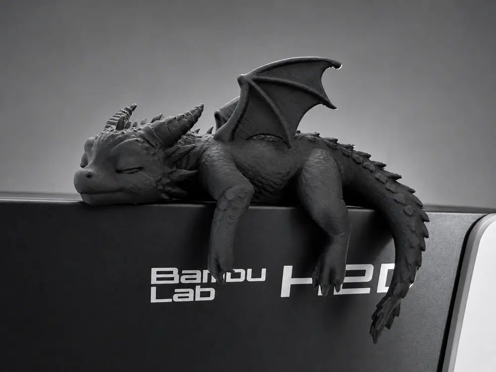 Sleeping Baby Dragon by BluB