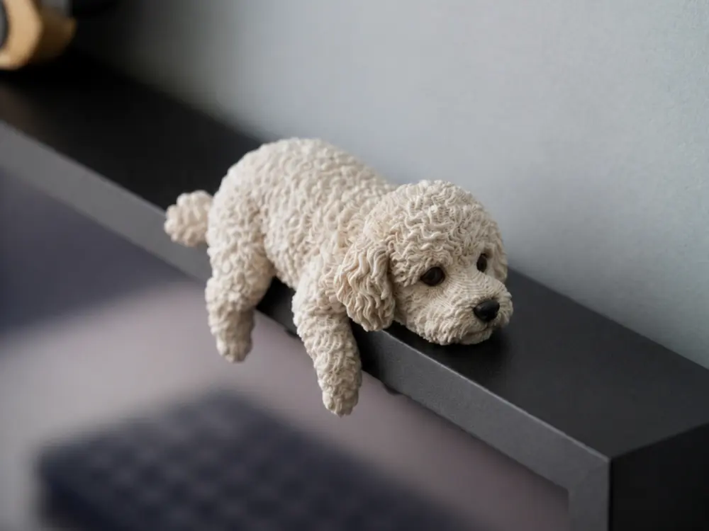 Sleepy Poodle by Mini Design Lab