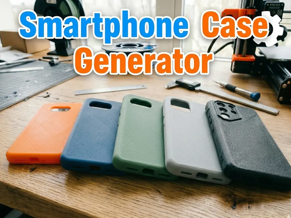 Smartphone Case-Generator Universal, Every Phone by Manufact3D_Hamburg🛡️