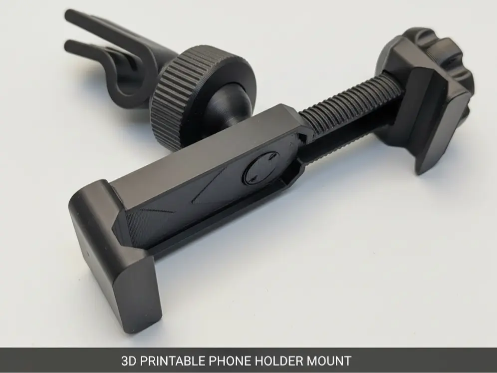 The Ultimate and Optimized Car Phone Holder by pj_hack