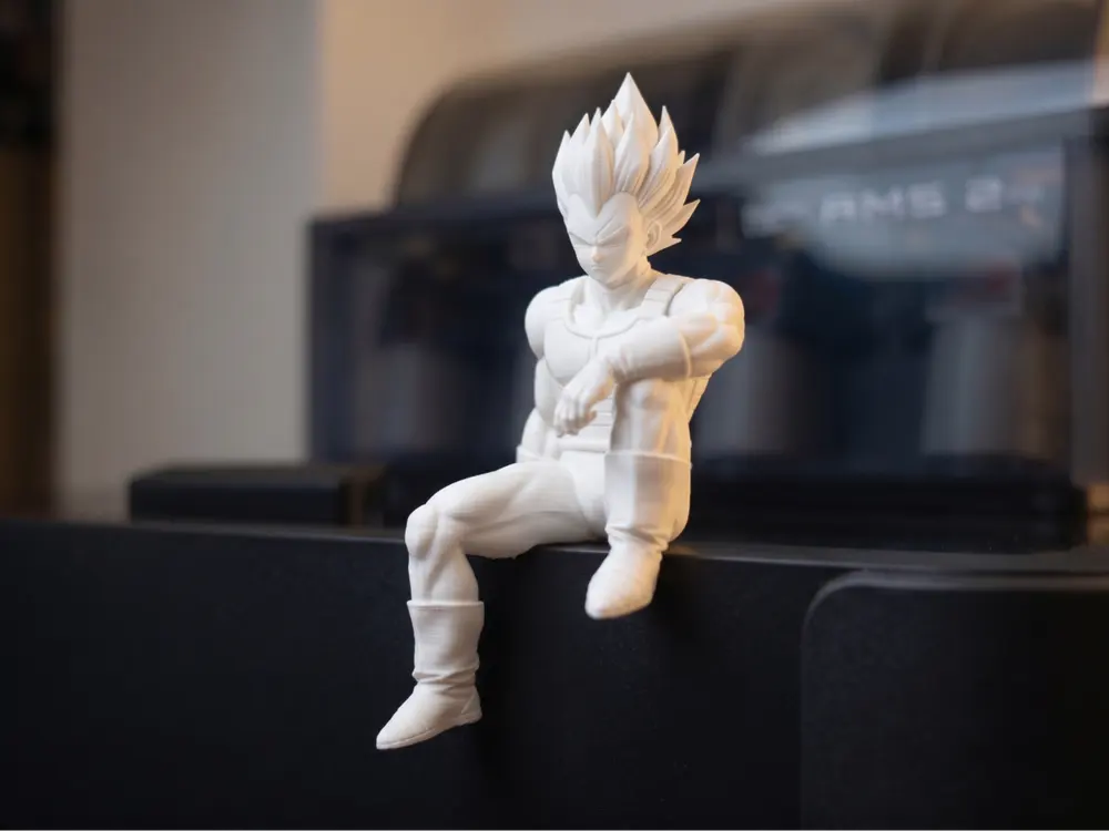 Thoughtful Vegeta Edge Sitter by Lynns